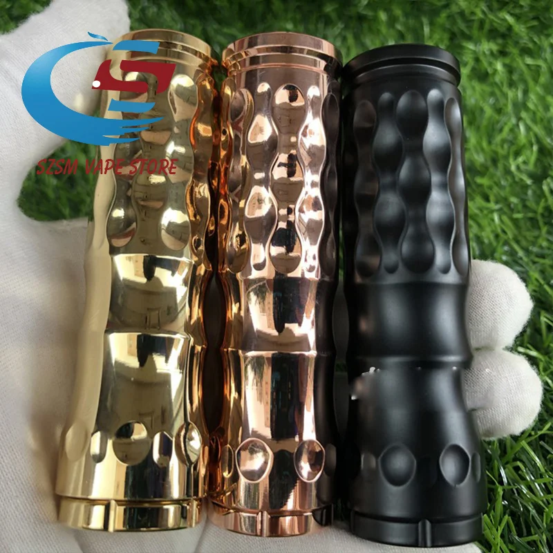 Новейший RockVape Atoll Mod V1.5 Vape ручки mod 18650 батарея испаритель латунный материал 25 мм vs
