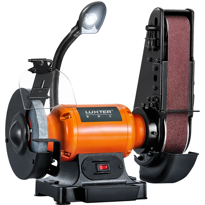 6 дюймовый Настольный шлифовальный круг ленточный станок зеркальный