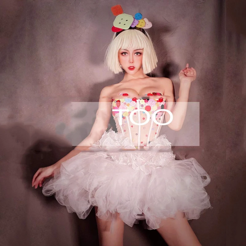 

Женская юбка-пачка для танцев на Рождество, белая юбка для танцев на шесте