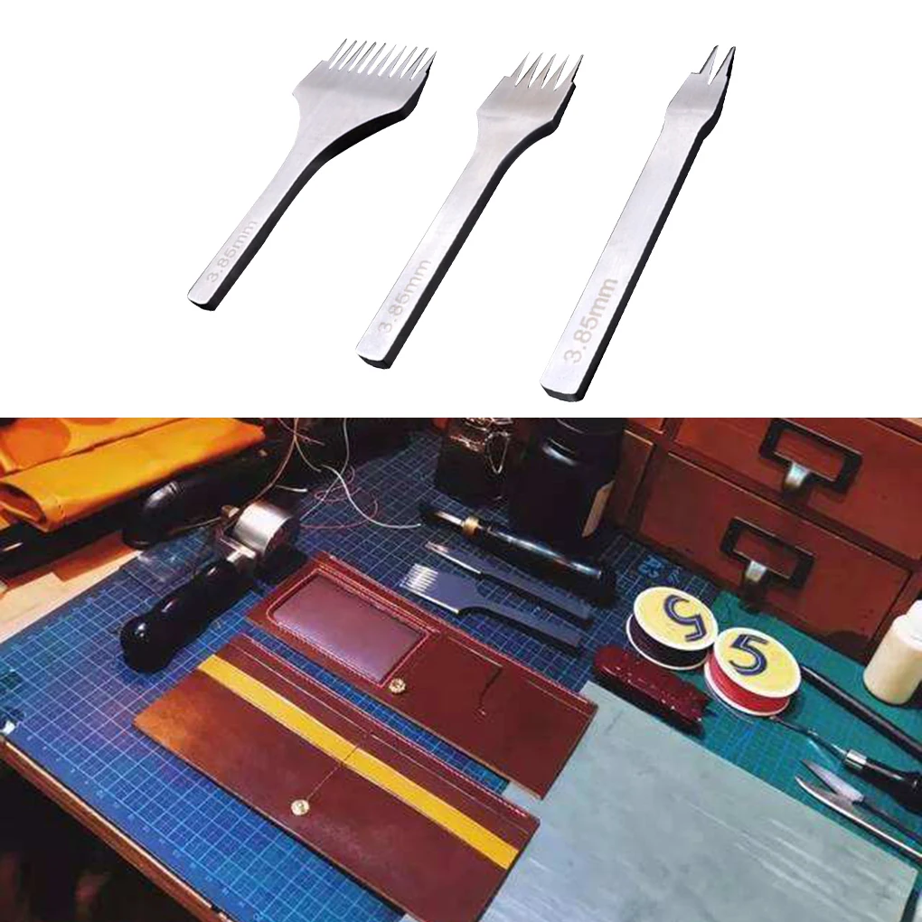 Набор инструментов сделай сам для работы с кожей из нержавеющей стали 2/5/10