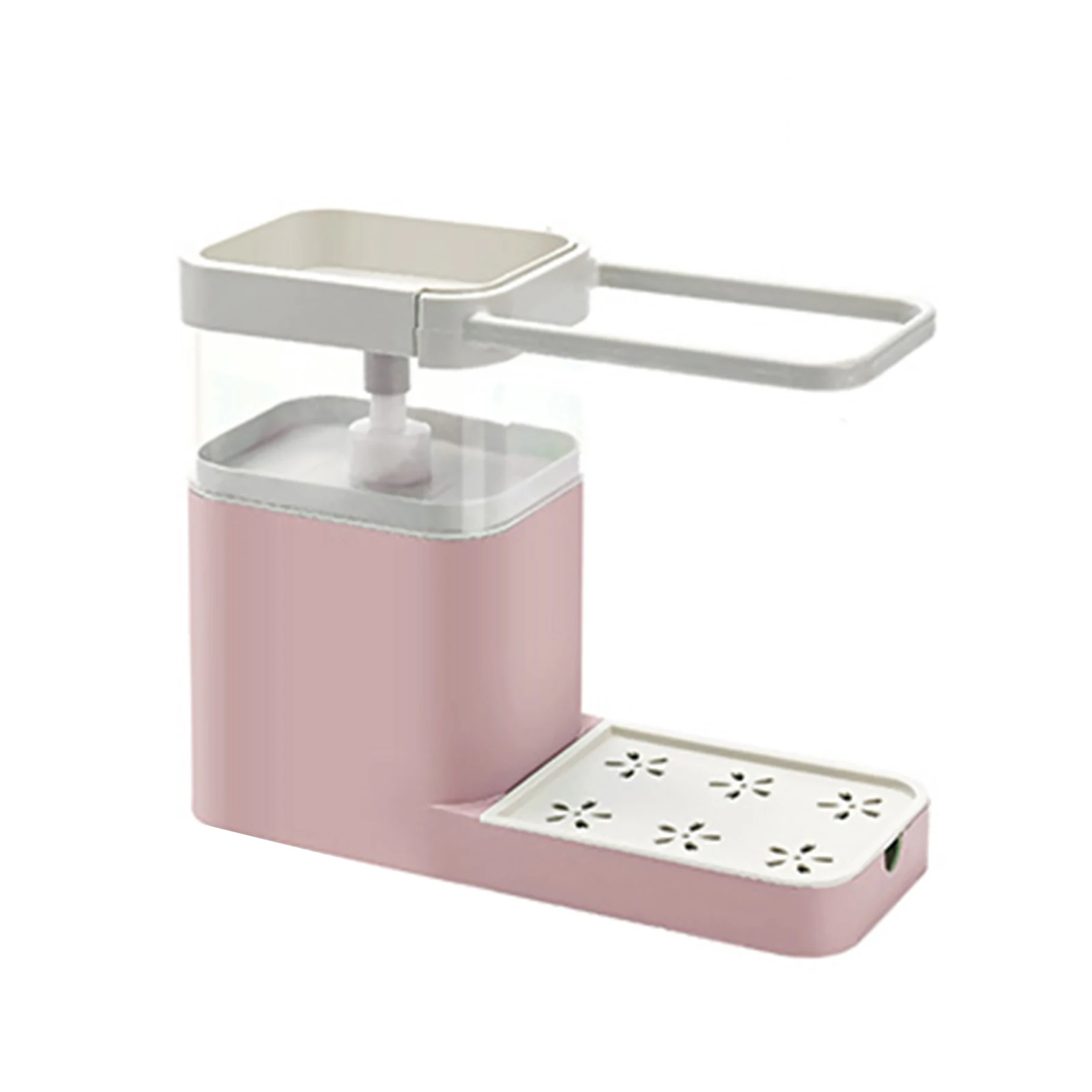 

Multifunctional Dishwash Pressing Automatic Liquid Discharge Box Storage Rack Durable Kitchen Supply Practical Fine Workmanship