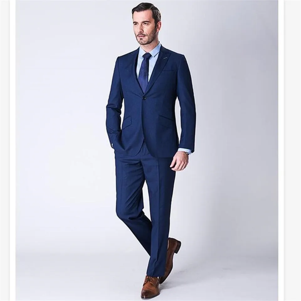 picture color Мужской костюм Smolking Noivo Terno Slim Fit Easculino, вечерние костюмы для мужчин, смокинги, Женихи, шаль, черный отворот, на одной пуговице(пиджак - Цвет: picture color