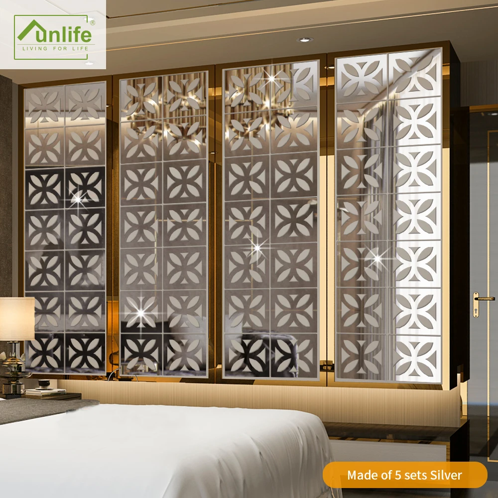 

Funlife®Зеркальные наклейки «сделай сам» легко чистятся, декор для ванной комнаты, настенные наклейки, самоклеящиеся зеркальные настенные нак...