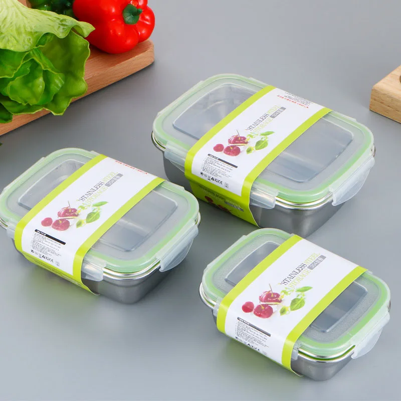 Новый Термоизолированный Ланч-бокс из нержавеющей стали Bento Box школьный