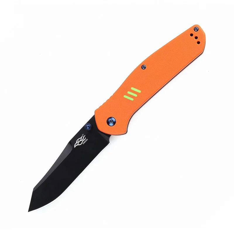 orange G10 Ganzo Жар-птица F7563 Складной нож 440C Лезвие G10 Ручка для охоты кемпинга выживания карманный Жар-птица супер Edc ножи - Цвет: orange G10