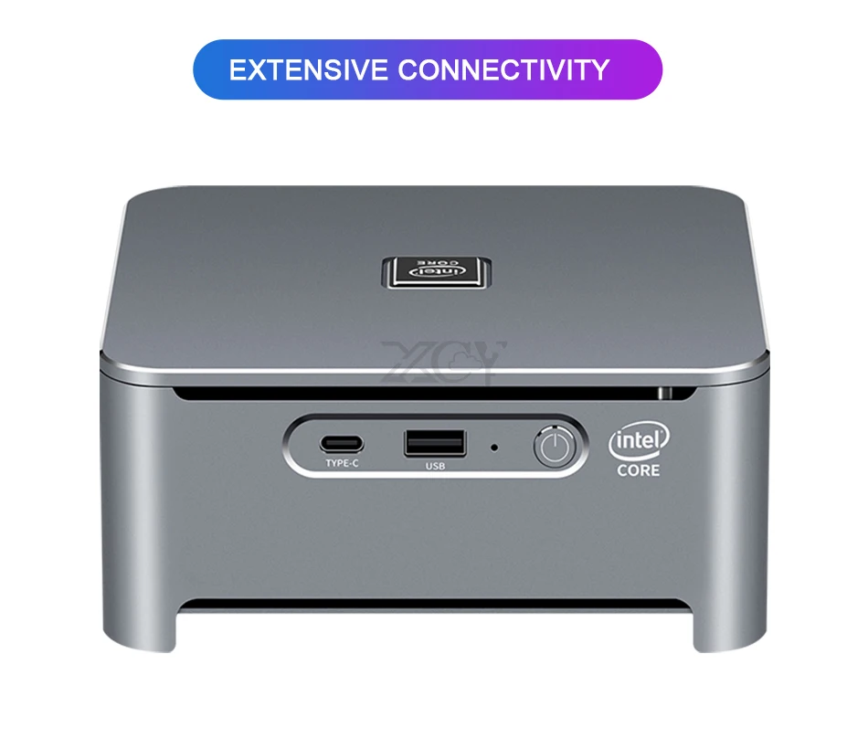 Мини-ПК Intel Core i9-9880H i7-9850H i5-9400H 8 ядер 2xDDR4 M.2 SSD HDMI Mini DP 4K Тип-C 5* USB 2,4/5,0G, Wi-Fi, BT4.0 Windows 10