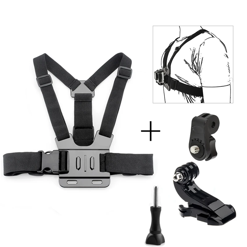 

Chest Strap Mount Belt For Sony AS15 AS20 AS30 AS50 AS100 AS200 AS300 FDR X1000 X1000V X3000 X3000R AZ1 Mini POV Action Camera