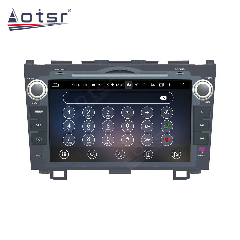 Автомагнитола для Honda CRV CR-V 2006 2007 2008-2012 с сенсорным экраном GPS-навигацией Android аудио