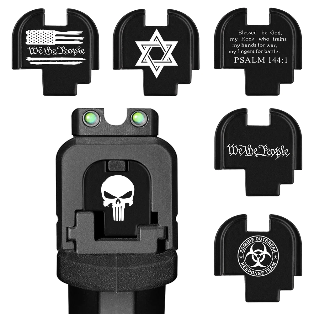 Алюминиевая Задняя накладка для лазерного пистолета Спрингфилда Armory XDS модель 2 9