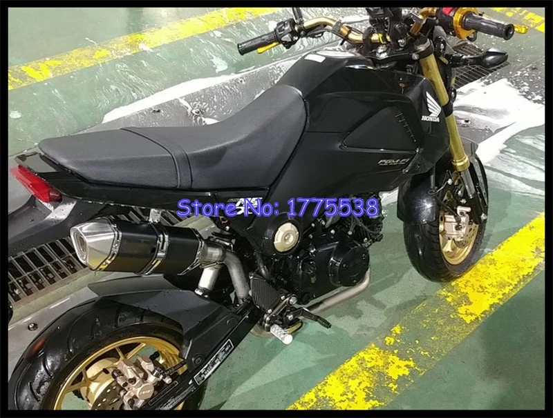 

MSX 125 Motorcycle Exhaust Muffler System Link Pipe+Exhaust Muffler for Honda Grom MSX125 MSX 125 2013-18 Motorbike Escape Pipe