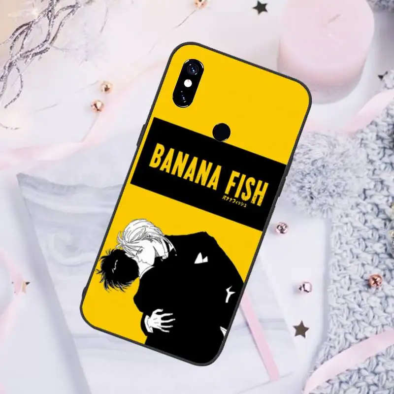

Anime Banana Fish Phone Case For Xiaomi Redmi 7 8 9t a3Pro 9se k20 mi8 max3 lite 9 note 9s 10 pro