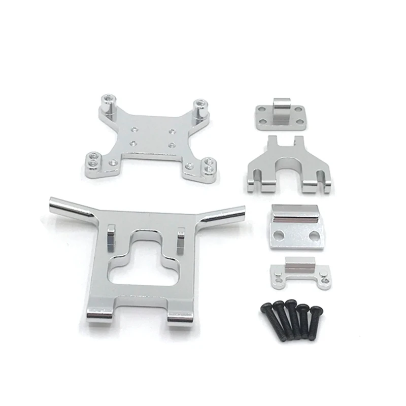

Детали для автомобиля Wltoys 124018 1/12 RC, металлический передний бампер, амортизатор, башенное крепление, обновленные аксессуары