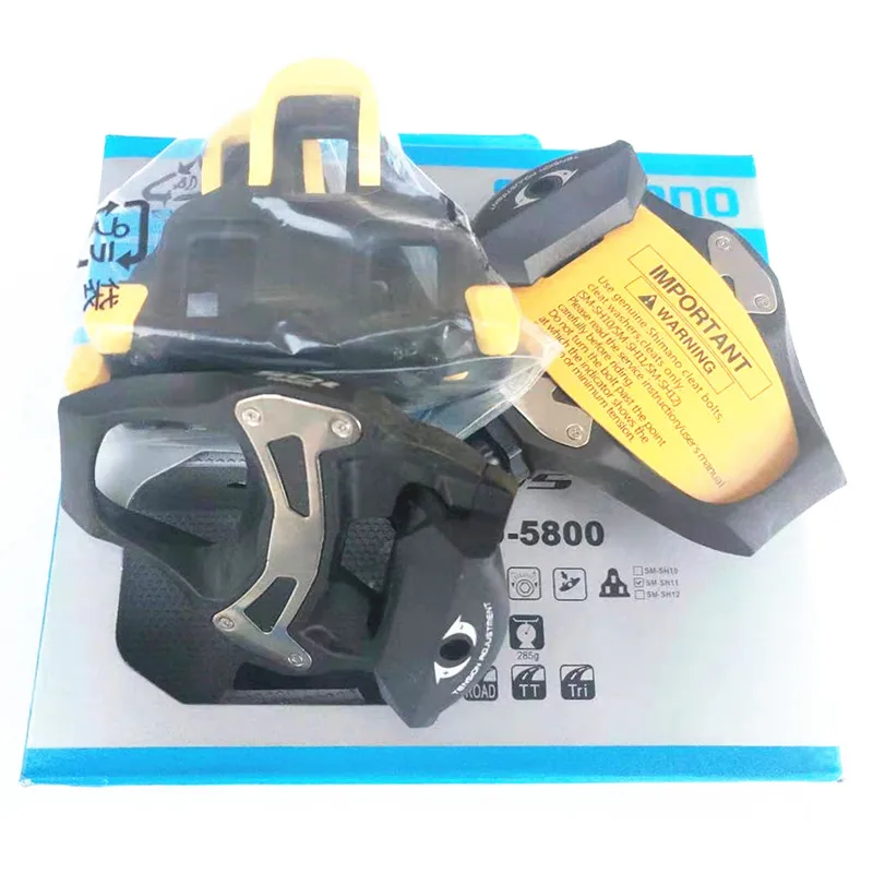 SHIMANO PD-5800 105 серия замок педаль для шоссейного велосипеда езды на велосипеде с SH11