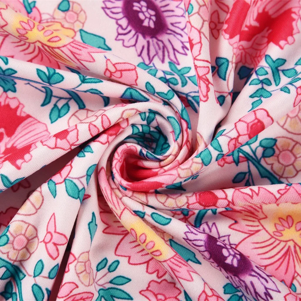 

Women Fashion High Quality Dress Strapless Sweet Square Collar Floral Summer Print Sleeveless Bandage Mid-Calf Beach Dress X0228