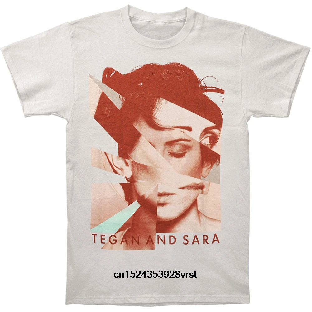 Забавная мужская футболка Новинка для женщин Tegan & Sara Prism обтягивающая футболка| |