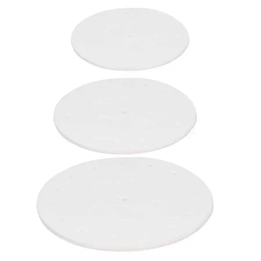 

100Pcs Air Fryer Accessories Non-Stick Oil Absorbing Paper Round Barbecue Paper for Fryer Deep Frying Pan Kitchen Appliance Part