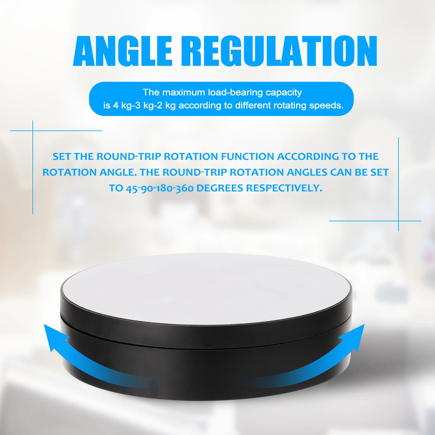 360 Degree Electric Rotating Turntable Display Stand for Photography Video Shooting Props Jewelry | Обустройство дома