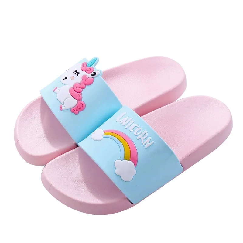 

Cartoon Unicorn Women Slippers Cute Animal Home Summer Sandals Beach Slides Ladies Summer Shoes Flip Flops Zapatillas Mujer