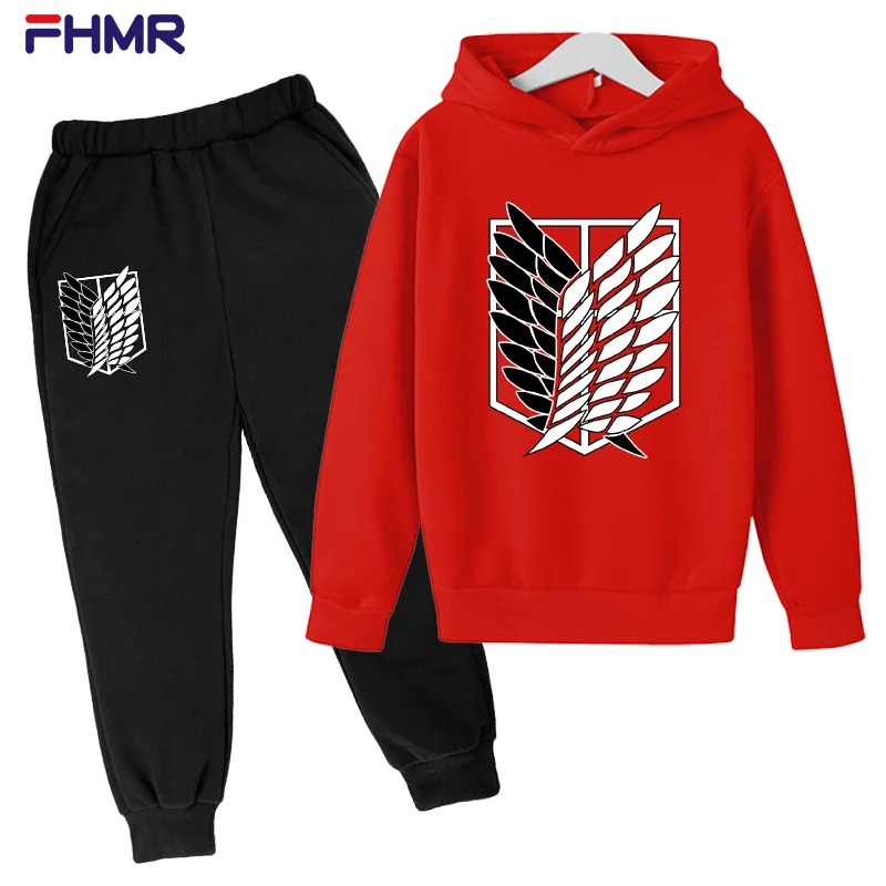 

Large size 100-160 Print Kids Hoodies Sweatshirt Suit Spring New Funny Sudadera Teen Girls Boys Sweatshirt Set Fashion Clothes