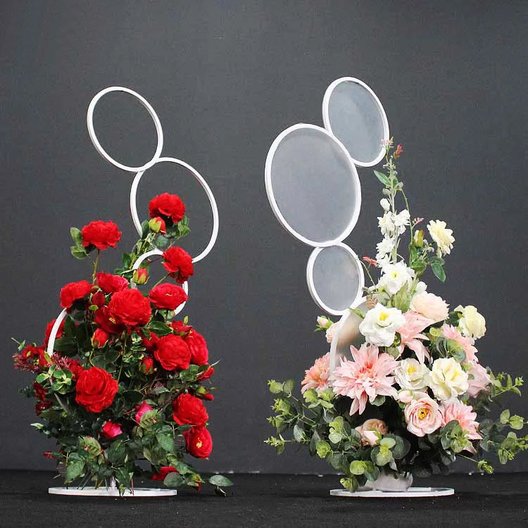 Новый Железный Круглый Кулон покрытый дороги ведущий Свадебные украшения T Стенд