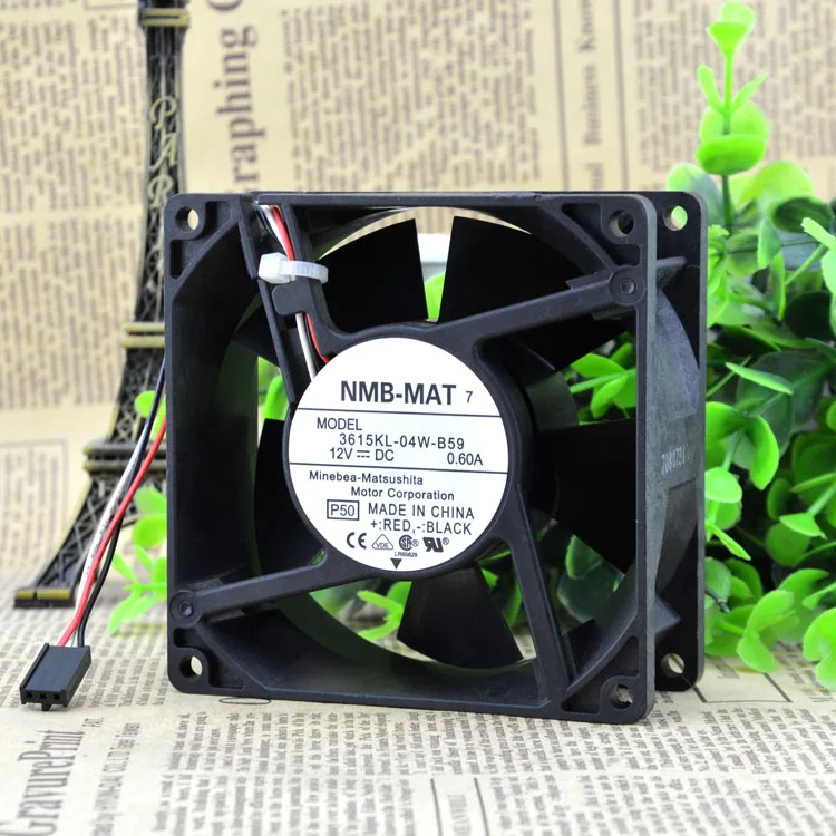 

Новый 9038 9CM 3615KL-04W-B59 12V 0.60A защитное охлаждение двигателя