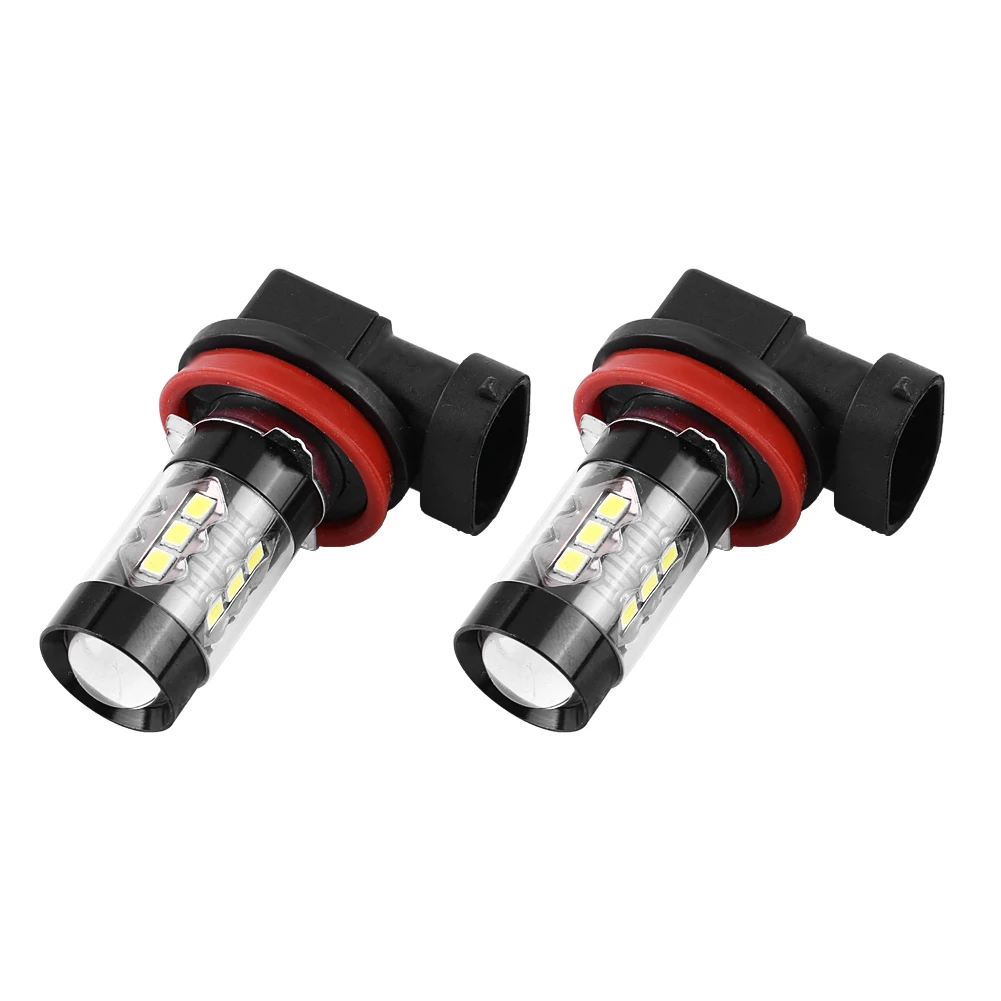 2 * H11 H8 12V-24V Led Canbus без ошибки противотуманные лампы дневного Светильник Тюнинг
