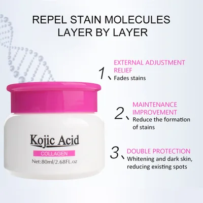 Женский крем для лица Kojic Acid коллаж отбеливающий увлажняющий уход за кожей 80 мл