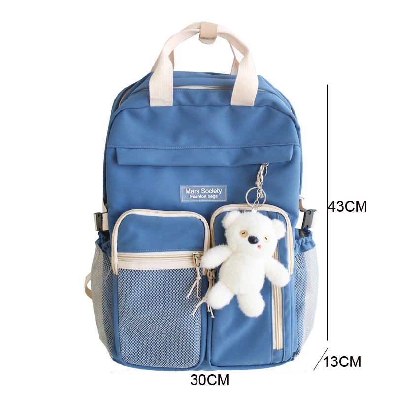

New Waterproof nylon Women's Backpack Female High quality Schoolbag for Teenage girl Travel backpack large capacity Mochila