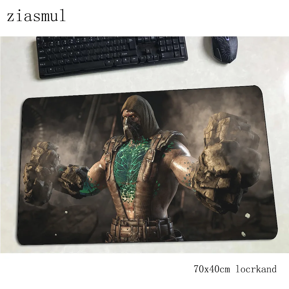 Коврик для мыши mortal kombat популярный компьютерный коврик 70x40 см игровой большой