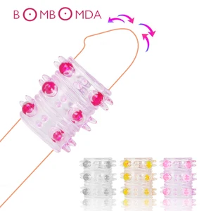 Силиконовый гибкий рукав увеличитель пениса Увеличитель Члена увеличитель обхват задержка кольцо на пенис рукав взрослые секс-игрушки для мужчин член