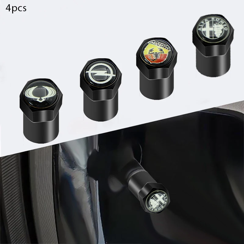 

4pcs Metal Car Wheel Tire Valve Stems Caps For Audi Sline A6L A4L A3 A4 A7 A5 Q3 Q5L Q7 Q2L S4 S5 S6 S7 S8 TT RS3 RS4 Auto Goods