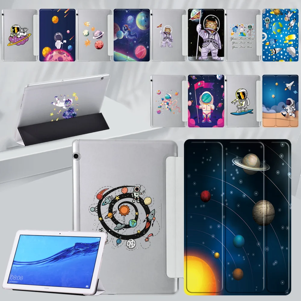 

Tablet Case for Huawei MediaPad T5 10 10.1" AGS2-W09/W19/L03/L09 / T3 10 9.6" Flip Pu Leather Stand Cover