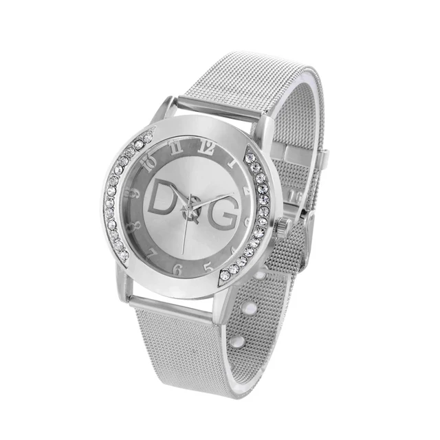 

New Women Gold Stainless Steel Mesh Watch Luxury Brand Fashion Ladies High Quality Alloy Quartz Watch RelÃ³gio Femino Reloj Mujer