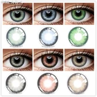 Контактные линзы для женщин для макияжа, контактные линзы PATAYA для глаз, голубые, зеленые, фиолетовые линзы ed, линзы 2 шт. ежегодно цветные линзы для глаз