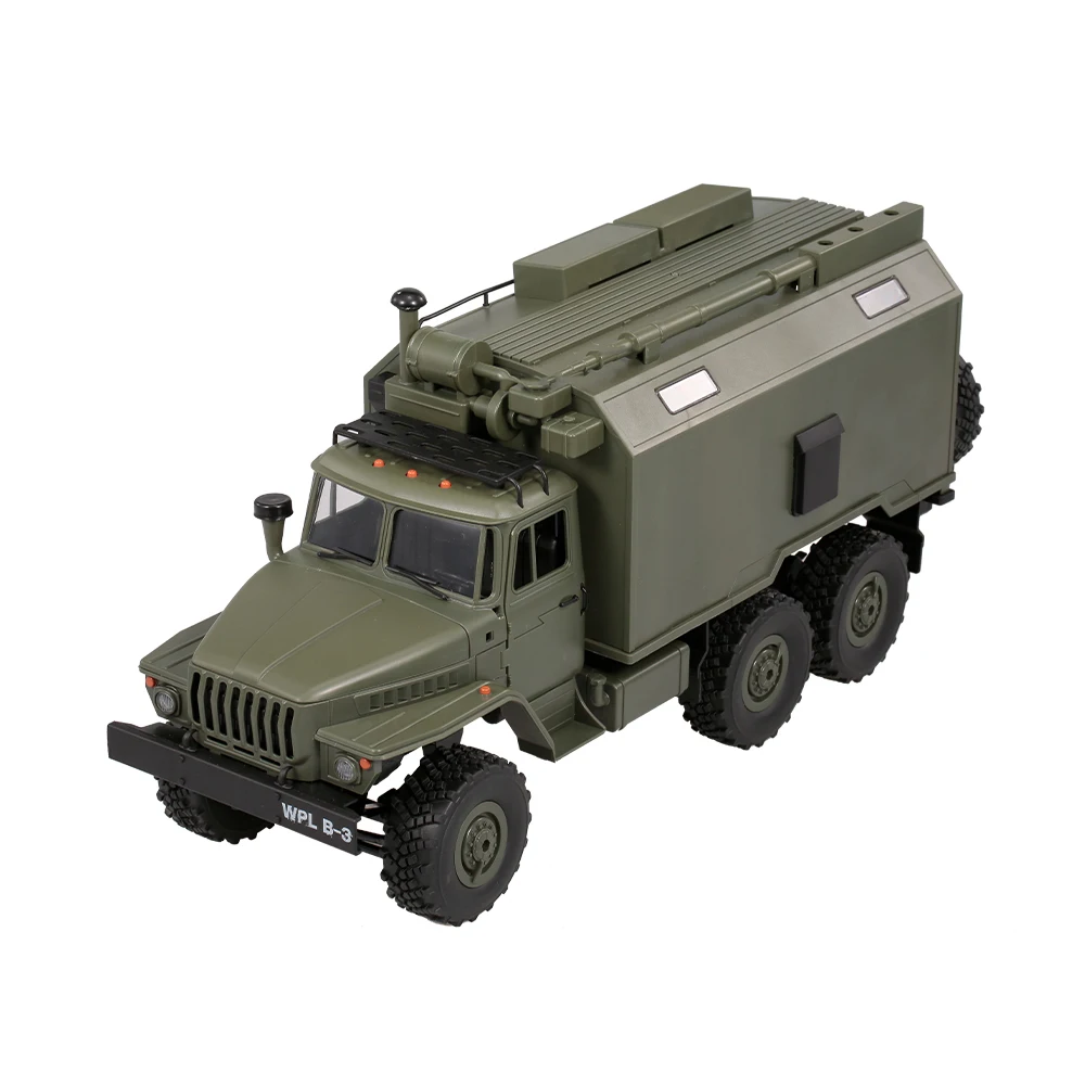 WPL B36 масштаб 1:16 военный командный автомобиль Радиоуправляемая машина 2 4G 6WD