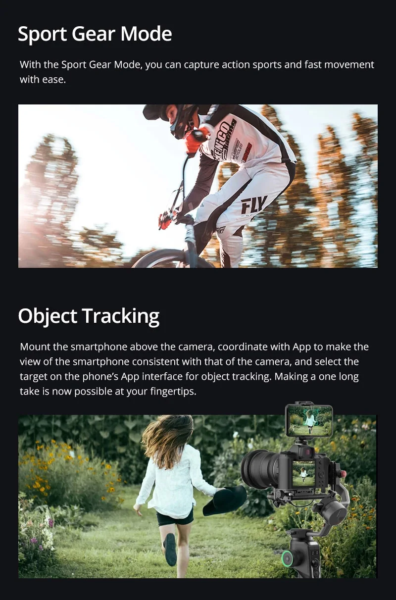 Moza Aircross 2 3,2 кг Полезная нагрузка ручной карданный стабилизатор для Nikon Sony Canon беззеркальная DSLR камера VS Zhiyun DJI стабилизатор