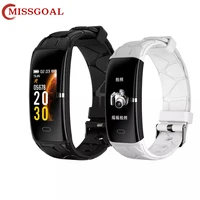 missgoal e58 men health monitoring smart band bluetooth compatia waterproof fitness bracelet wearable devices smartwatch