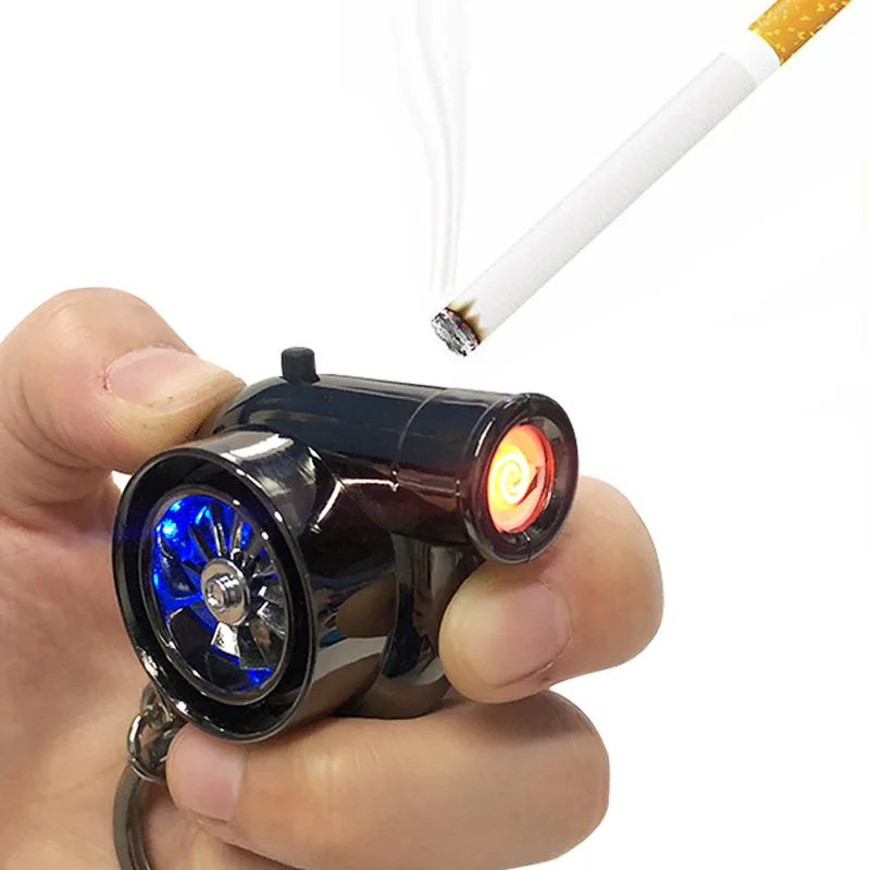 

Electric Heating Wire Car Turbine Lighter Metal New USB Replaceable Lighter Cigarette Tungsten Windproof Lighter Collect Gifts