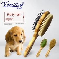 pet comb comb bristle clean comb cat and dog grooming comb pet supplies hair removal brush airbag comb