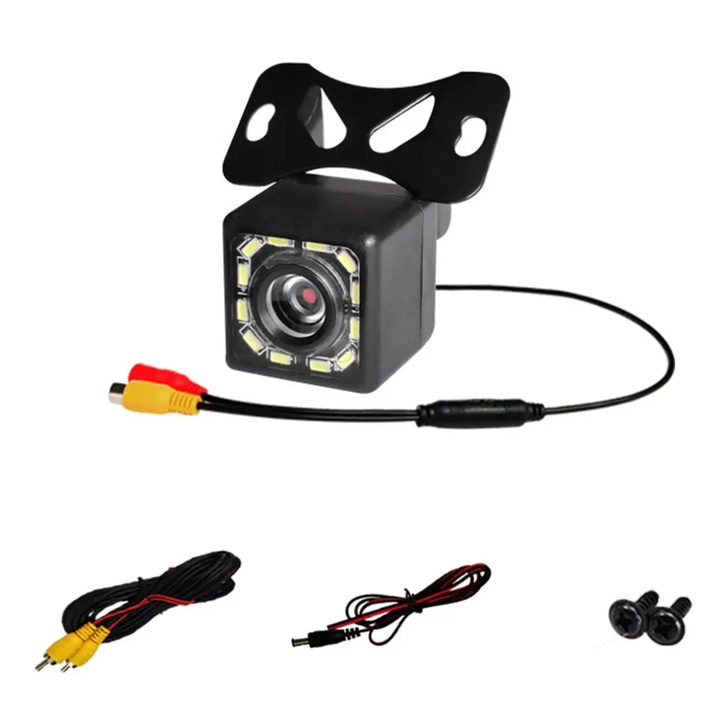 

Automotive Rear View Camera General 170° Wide Angle HD Pixel With 8/12 LED Lights IP68 Waterproof Anti Fogging Reverse Camera