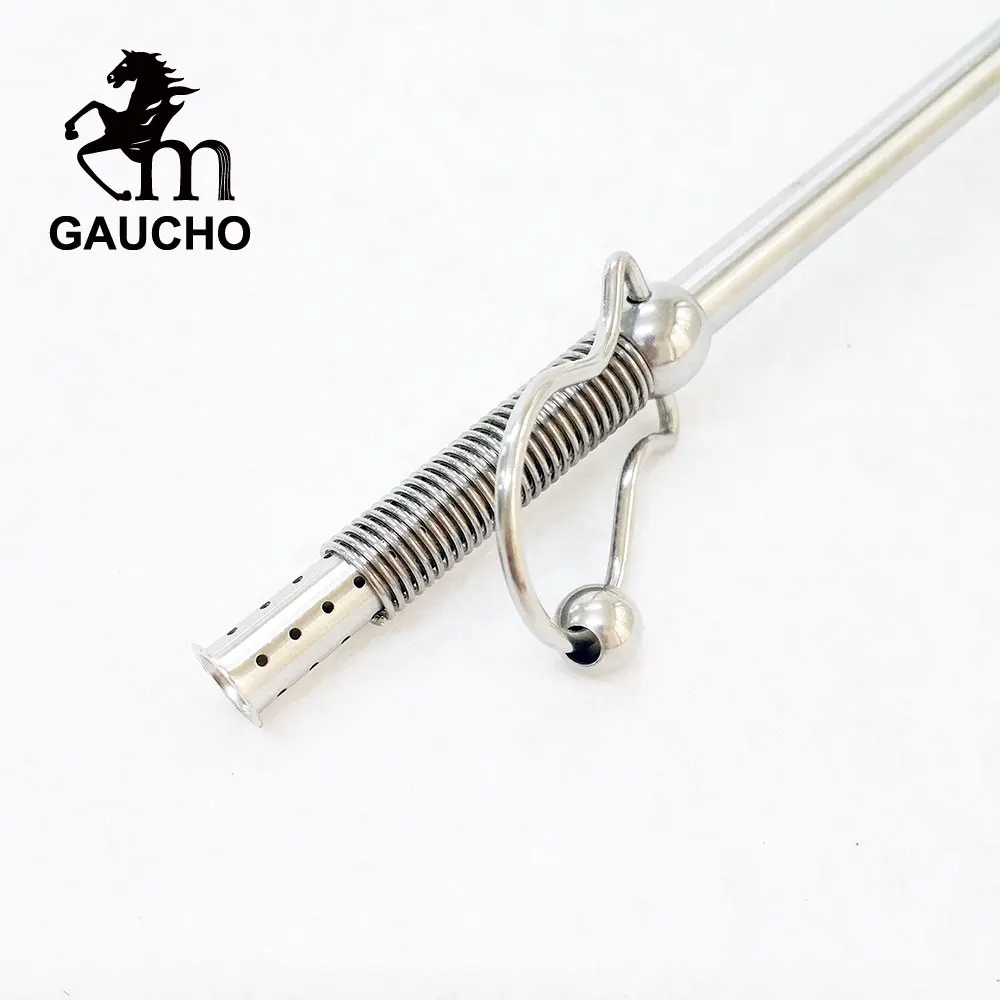 50 шт./лот ковбойские парагвайский чай солома из нержавеющей стали с двойным