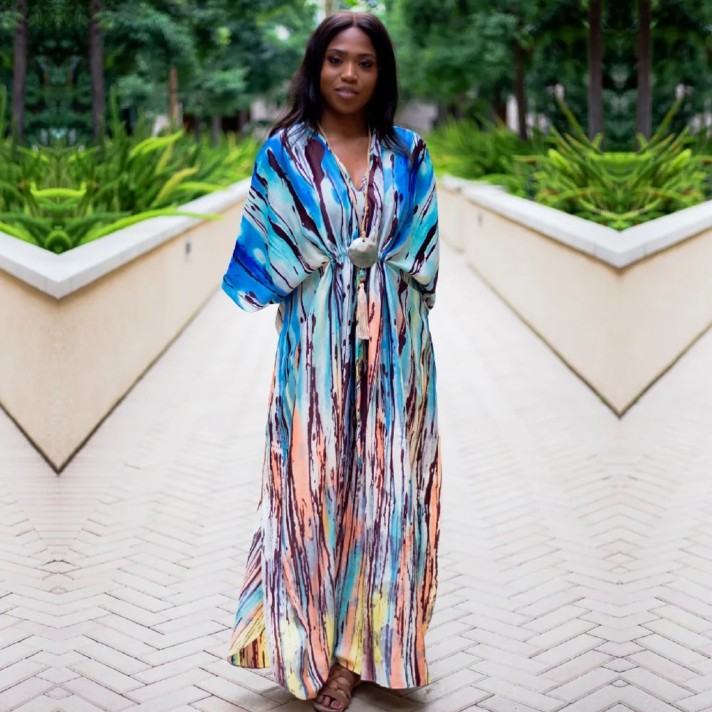 Cotton Beach Cover up Kaftans Sarong Bathing Suit ups Pareos Swimsuit Womens Swim Wear Tunic #Q918 | Женская одежда