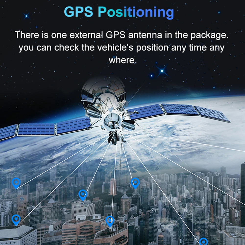 Автомобильный регистратор Phisung K18 FHD 1080P 4G WiFi GPS с камерой заднего вида - купить по