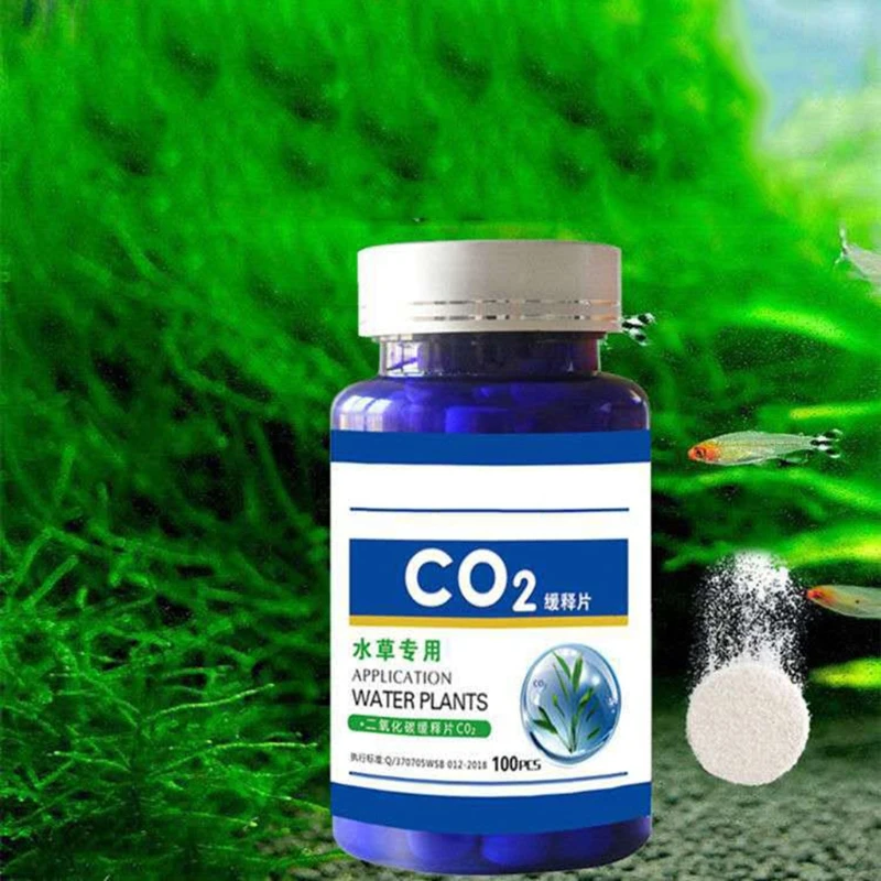 

60/100 шт., диффузор углекислого газа для аквариума