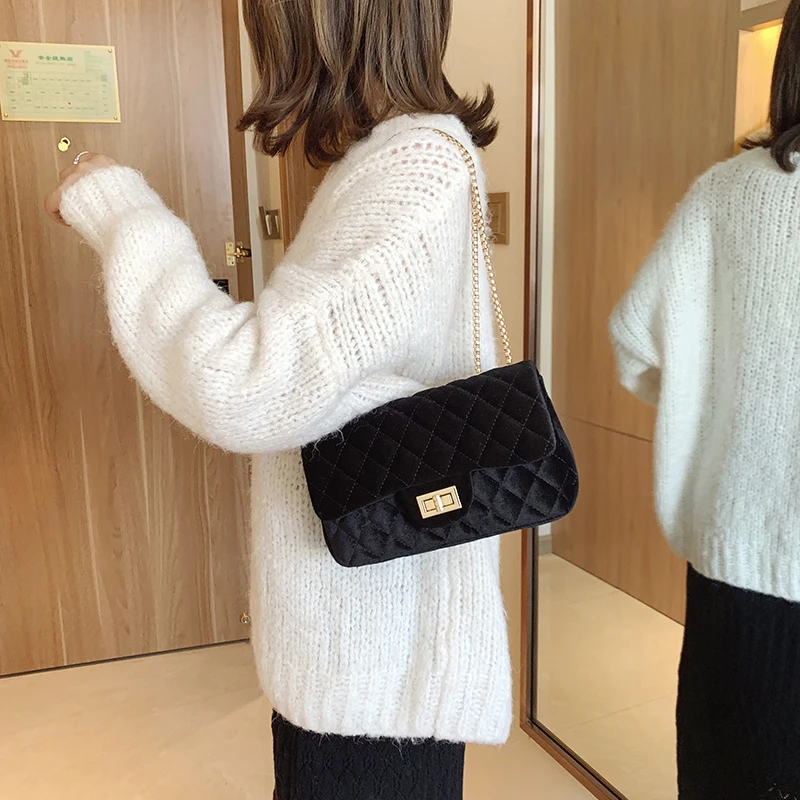 Брендовые сумки для женщин 2020 Высококачественная бархатная женская сумка