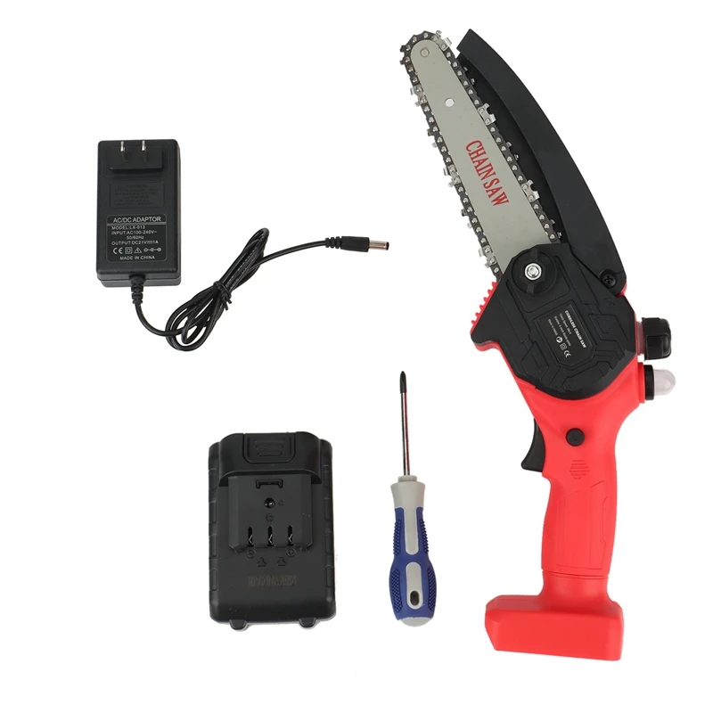 

Цепная пила, электрическая пила, беспроводная мини Портативная ручная роторная пила для резки деревообрабатывающих инструментов