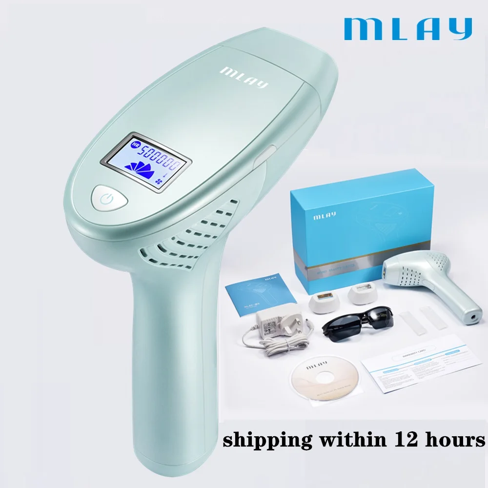 Машина для удаления волос MLAY 500000 flash professional Перманентная IPL лазерная эпиляция FDA