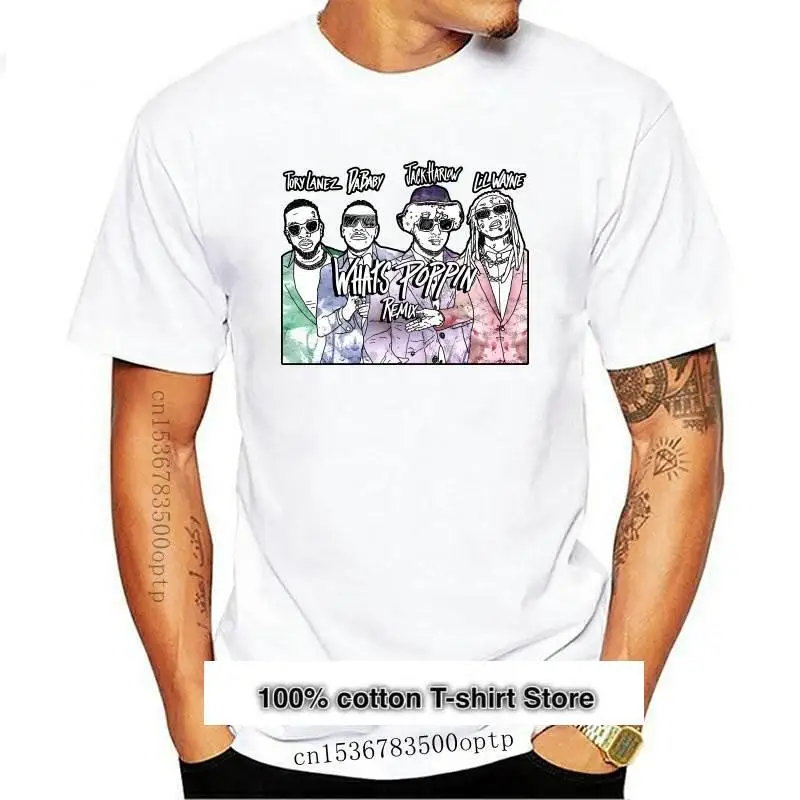 

Camiseta de Jack Harlow, camisa de Poppin, talla de USA Unidos, s-4x, nueva