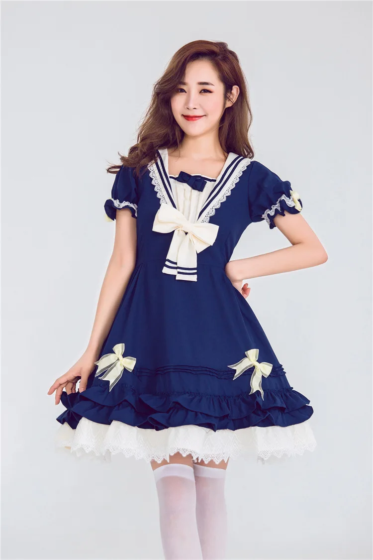 Костюм горничной с открытой грудью сексуальный костюм Хелло Китти для косплея