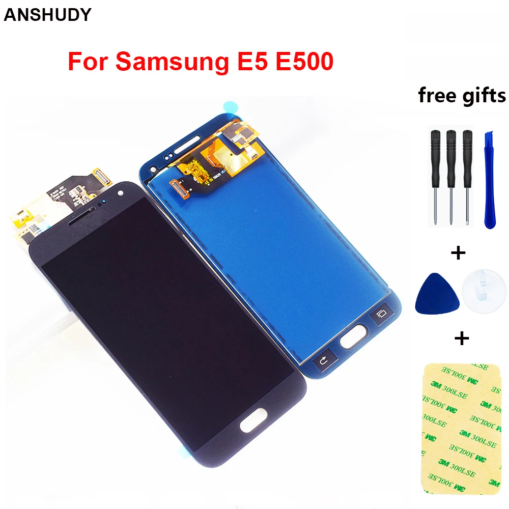 

For Samsung Galaxy E5 Display Touch Screen Digitizer Assembly For Samsung E500F LCD Display E500 E500H E500M Display Screen